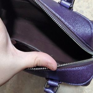 Coach Metallic Mini Bennett